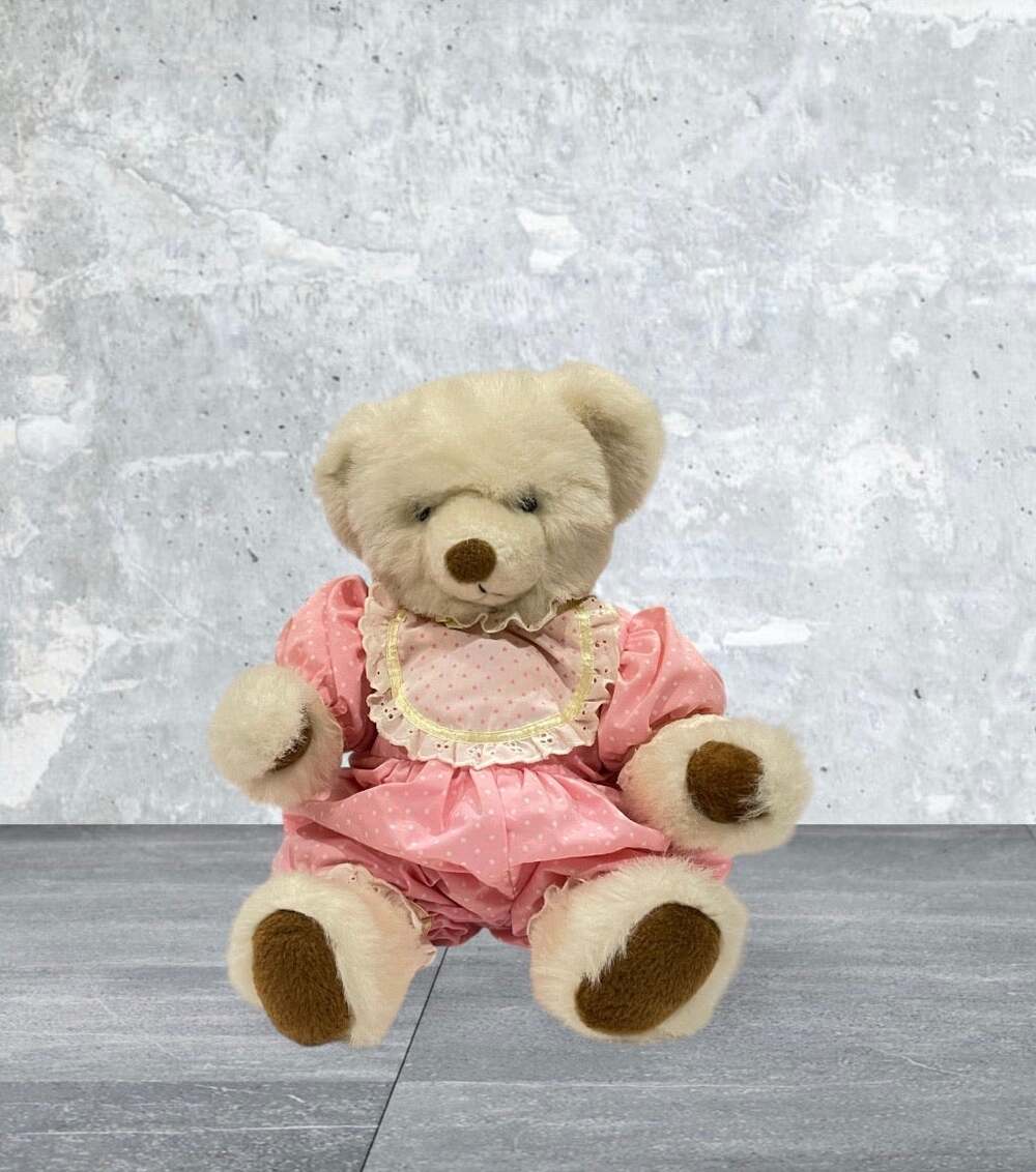 Vintage Handmade “Barry” Sylvia’s Huggable Teddies 1/88